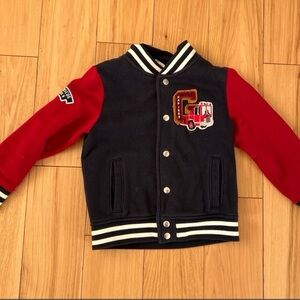GAP Toddler Lightweight Varsity Jacket, Size 5T